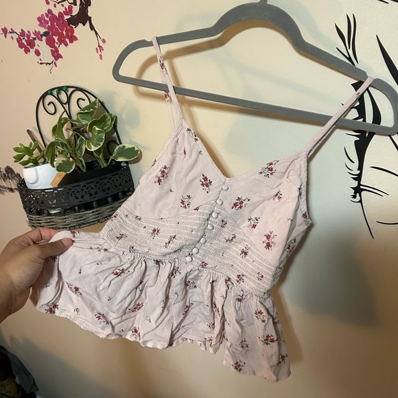 Pink Floral Sleeveless Top - Picture 4 of 10